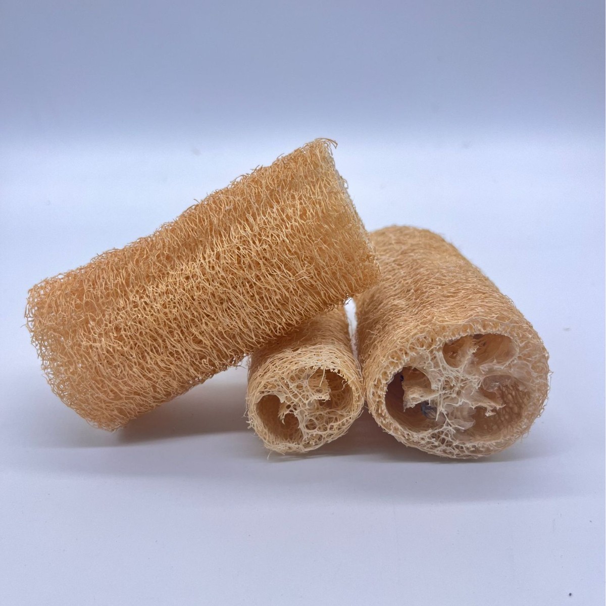 Natural Loofah Sponge - 100% Organic Plant-Based Body Exfoliator for Shower